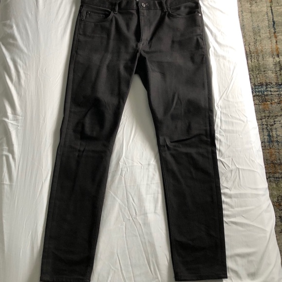 COPY - Black Skinny Fit/Coupe Moulante Jeans - Picture 2 of 3